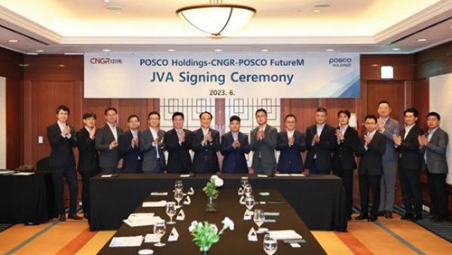 Globalization is once again gaining momentum! CNGR has partnered with POSCO Group to establish the first integrated refining and precursor industry base overseas